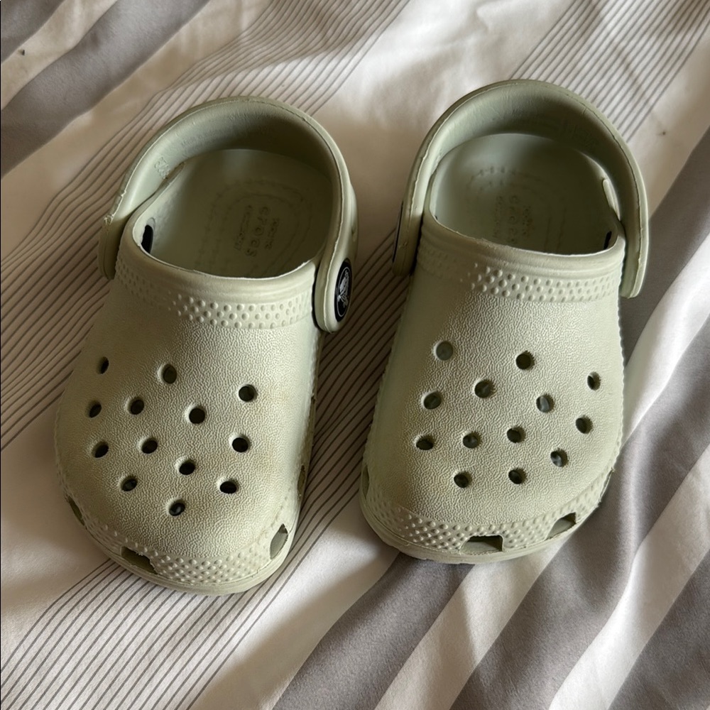 CROCS Mint Tint toddler classic clog